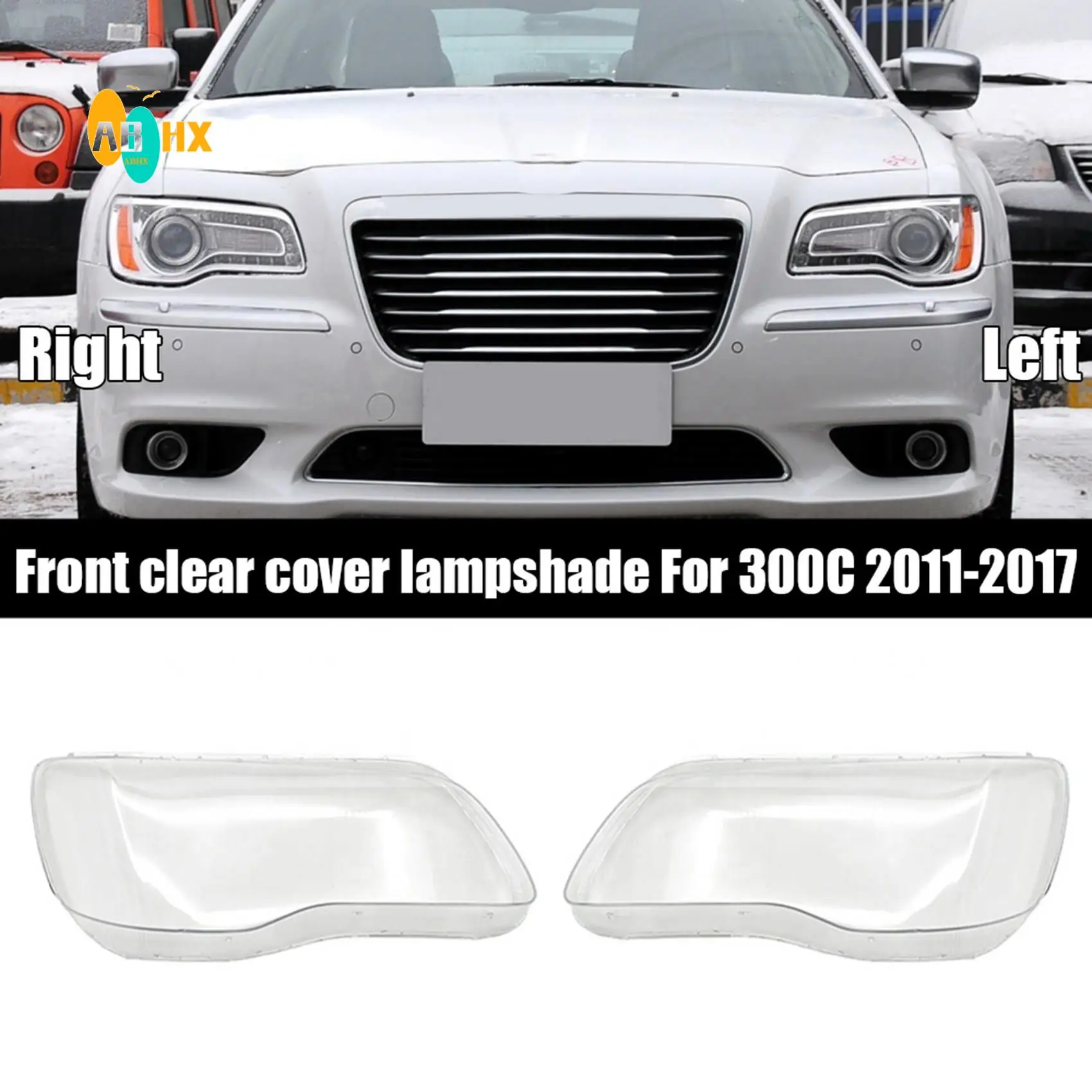 ABHX-1 Piece Headlight Shade Transparent Headlight Cover For Chrysler 300C 2011-2021 Right
ABHX-1 Piece Headlight Shade Transparent Headlight Cover For Chrysler 300C 2011-2021 Right