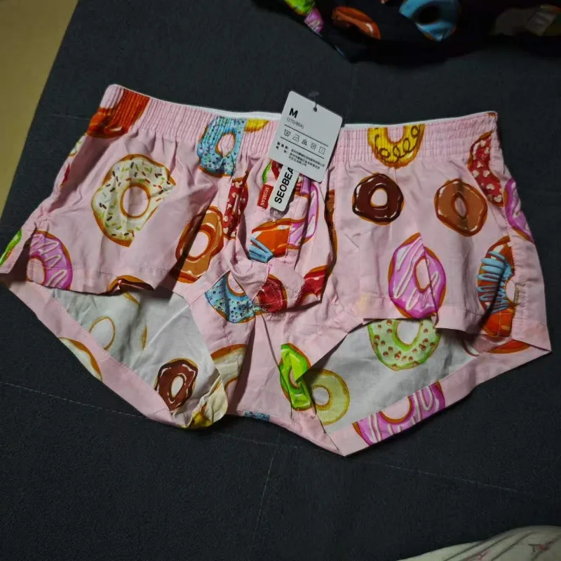 2026 warehouse spot real shot fashion print beach shorts home Donut print men's new flat pants cotton comfortable boxersXB240507
2026 warehouse spot real shot fashion print beach shorts home Donut print men's new flat pants cotton comfortable boxersXB240507