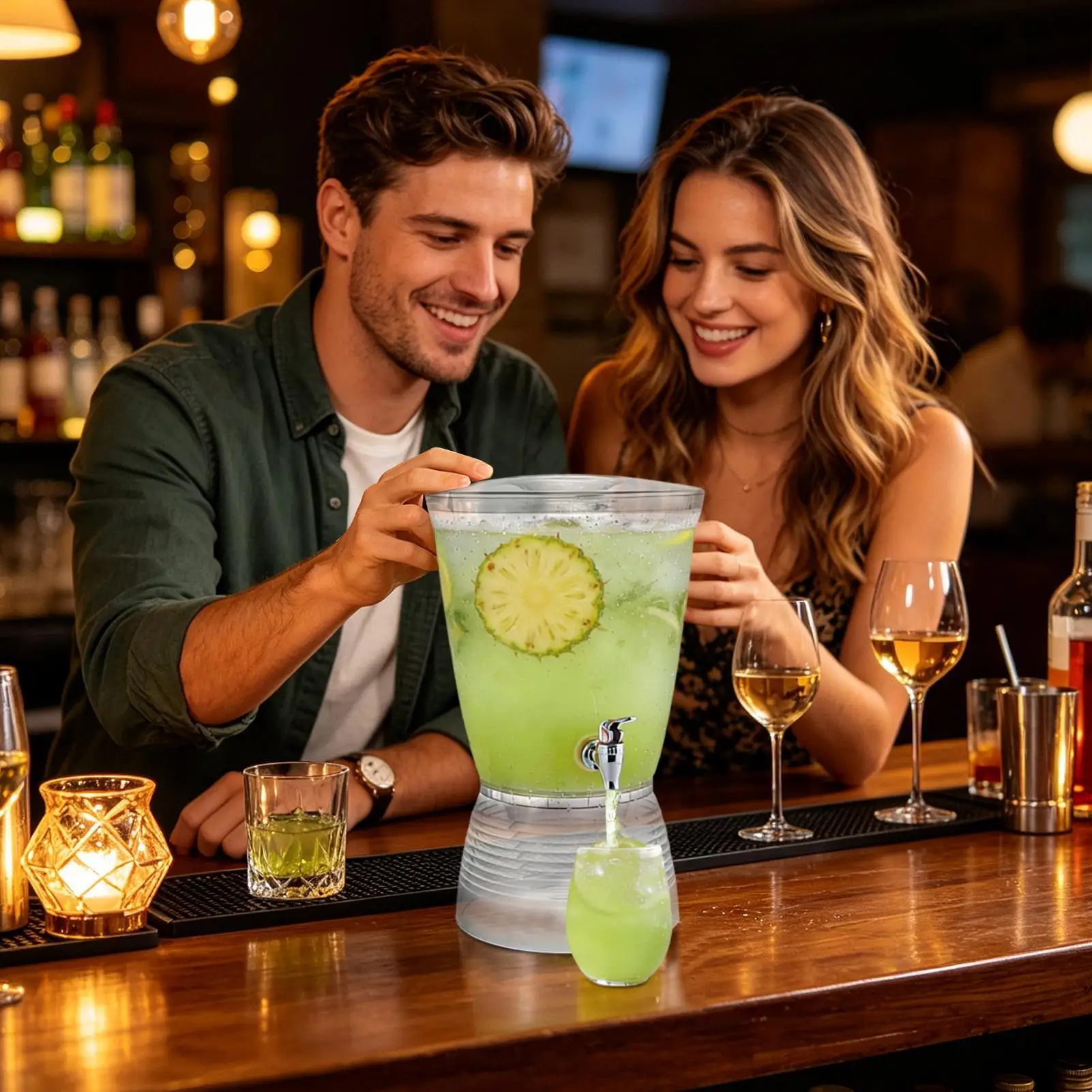 Drink Dispensers For Parties 6L Cold Juice Container Cocktail Dispenser With Spigot For Entertainer Bartenders Women Men Home
Drink Dispensers For Parties 6L Cold Juice Container Cocktail Dispenser With Spigot For Entertainer Bartenders Women Men Home