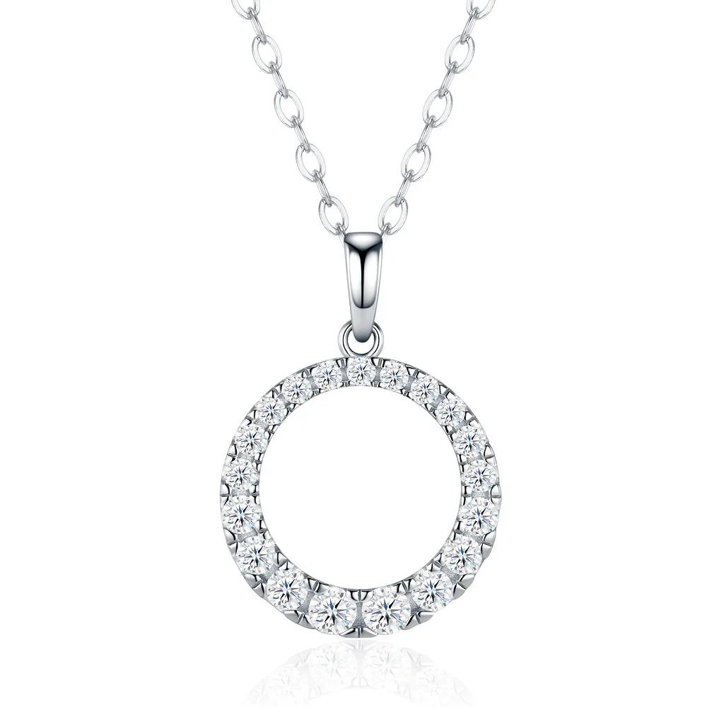 Apaison 925 Sterling Silver Sparkling D Color Moissanites Necklace Pendant for Women-Wedding Engagement Anniversary Jewelry Gift
Apaison 925 Sterling Silver Sparkling D Color Moissanites Necklace Pendant for Women-Wedding Engagement Anniversary Jewelry Gift