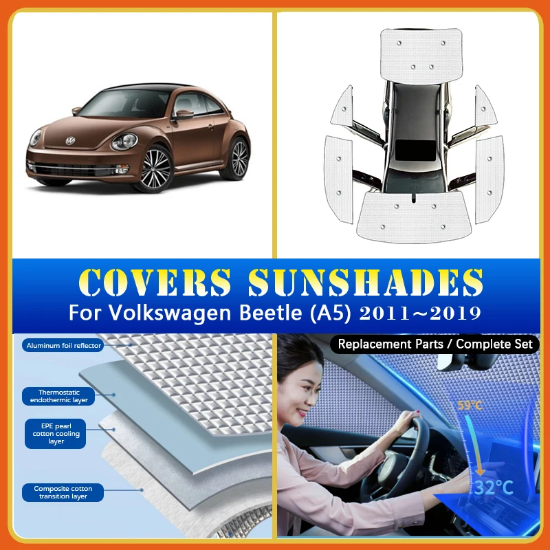 Автомобильные солнцезащитные очки для VW Volkswagen Beetle A5 2011-2019, Солнцезащитный зонт, летнее солнцезащитное покрытие окон, солнцезащитные очки, автомобильные аксессуары
Автомобильные солнцезащитные очки для VW Volkswagen Beetle A5 2011-2019, Солнцезащитный зонт, летнее солнцезащитное покрытие окон, солнцезащитные очки, автомобильные аксессуары