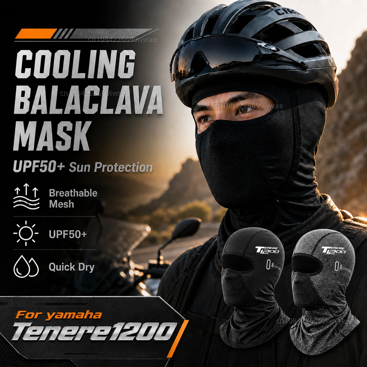 Cooling Motorcycle Balaclava Mask UPF50+ UV Protection Breathable Face Cover Summer For Yamaha Super Tenere tenere1200 Tenere
Cooling Motorcycle Balaclava Mask UPF50+ UV Protection Breathable Face Cover Summer For Yamaha Super Tenere tenere1200 Tenere