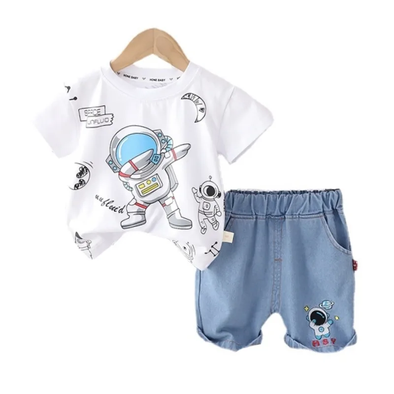 New Summer Baby Girl Clothes Suit Children Boys Clothing Toddler T-Shirt Shorts 2Pcs/Sets Infant Casual Costume Kids Tracksuits
New Summer Baby Girl Clothes Suit Children Boys Clothing Toddler T-Shirt Shorts 2Pcs/Sets Infant Casual Costume Kids Tracksuits