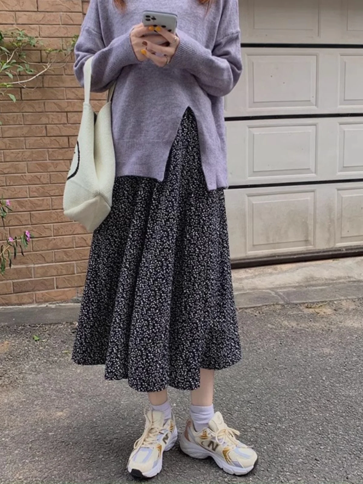 Floral Print High Waist Midi Skirt Women's Autumn Winter New Sle Slimming Korean Versatile A-Line Cake Skirt Ele
Floral Print High Waist Midi Skirt Women's Autumn Winter New Sle Slimming Korean Versatile A-Line Cake Skirt Ele