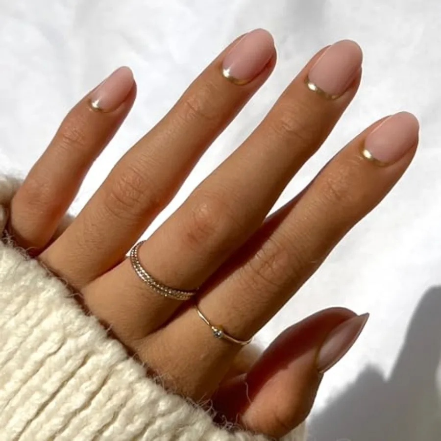 Press On Nails - Goal Digger Glossy, Semi-Transparent Short Round Fake Nails, Salon Quality 12 Sizes - 30 Nail Kit with Glue
Press On Nails - Goal Digger Glossy, Semi-Transparent Short Round Fake Nails, Salon Quality 12 Sizes - 30 Nail Kit with Glue