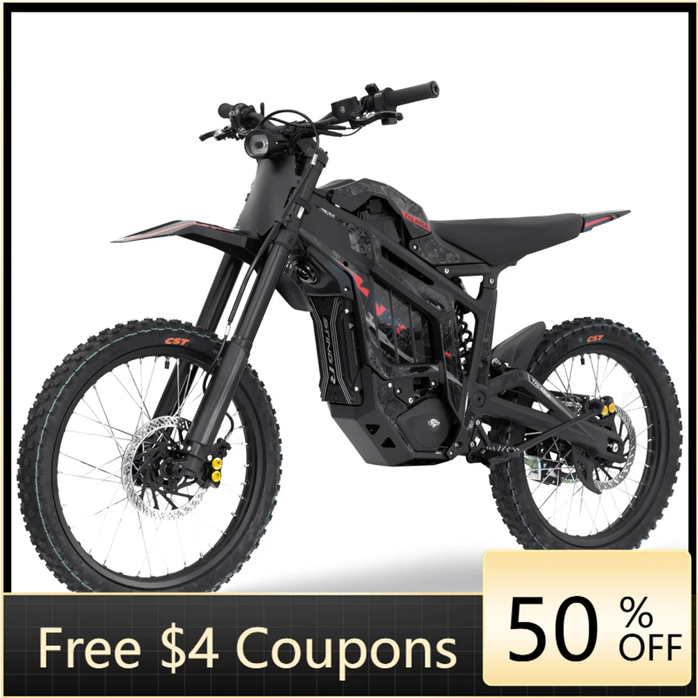 SXLL 2025 Talaria MX5 13000W 72v 40Ah Pro off-road electric motorcycle with brushed motor, top speed 40-60 km/h
SXLL 2025 Talaria MX5 13000W 72v 40Ah Pro off-road electric motorcycle with brushed motor, top speed 40-60 km/h