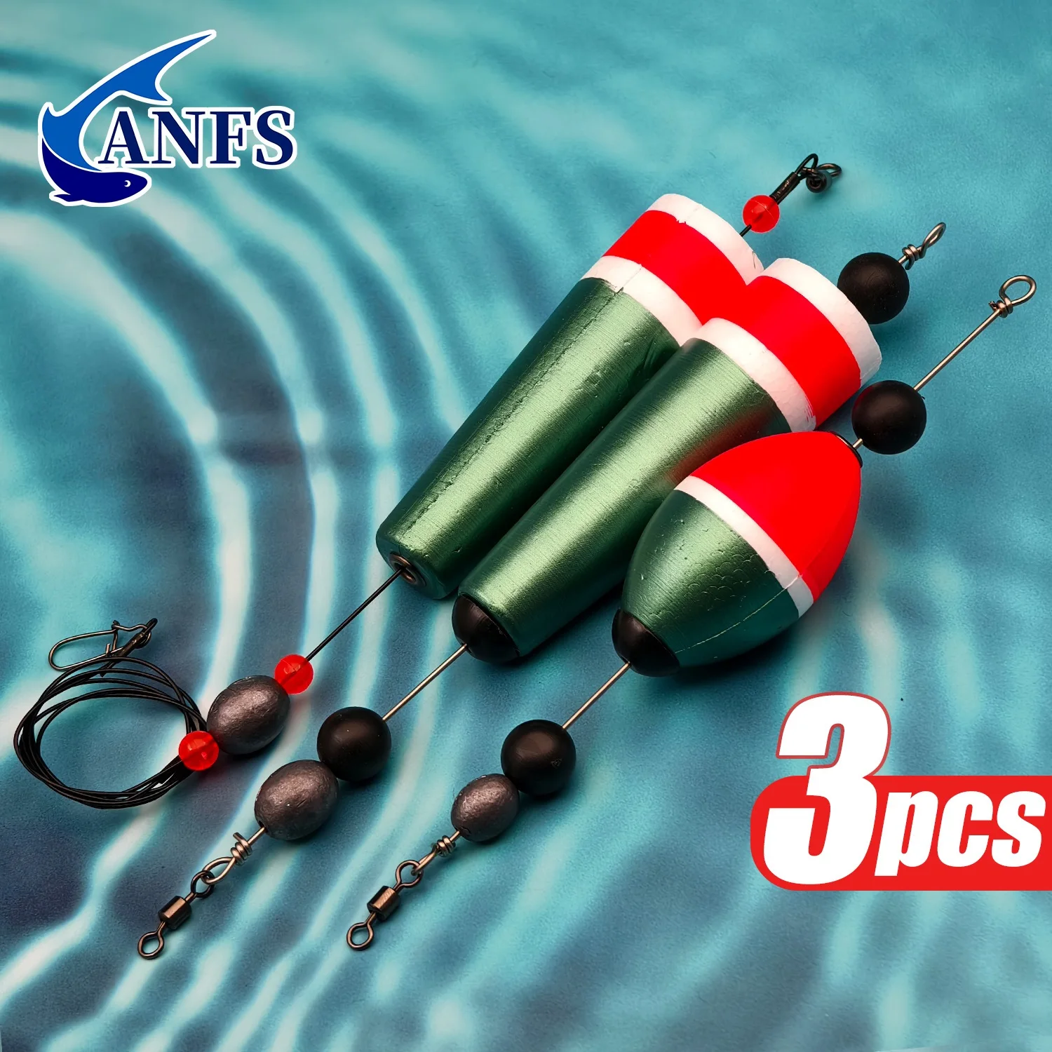 ANFS 3 шт. поплавки для рыбалки, поплавки для рыбалки, пробковые поплавки для форели, утяжеленные поплавки для ловли форели, поплавки для морской воды
ANFS 3 шт. поплавки для рыбалки, поплавки для рыбалки, пробковые поплавки для форели, утяжеленные поплавки для ловли форели, поплавки для морской воды