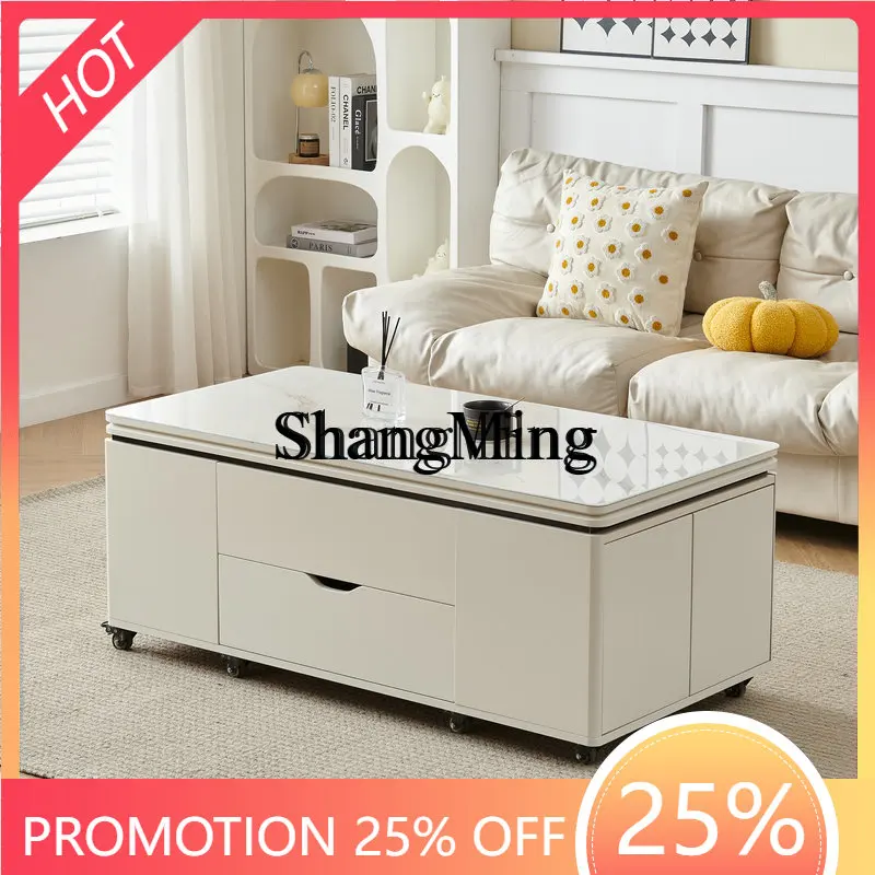 Журнальный столик CL, обеденный стол, универсальный, с четырьмя выдвижными секциями, большой вместимостью, складной, телескопический, из каменной плиты.
Журнальный столик CL, обеденный стол, универсальный, с четырьмя выдвижными секциями, большой вместимостью, складной, телескопический, из каменной плиты.