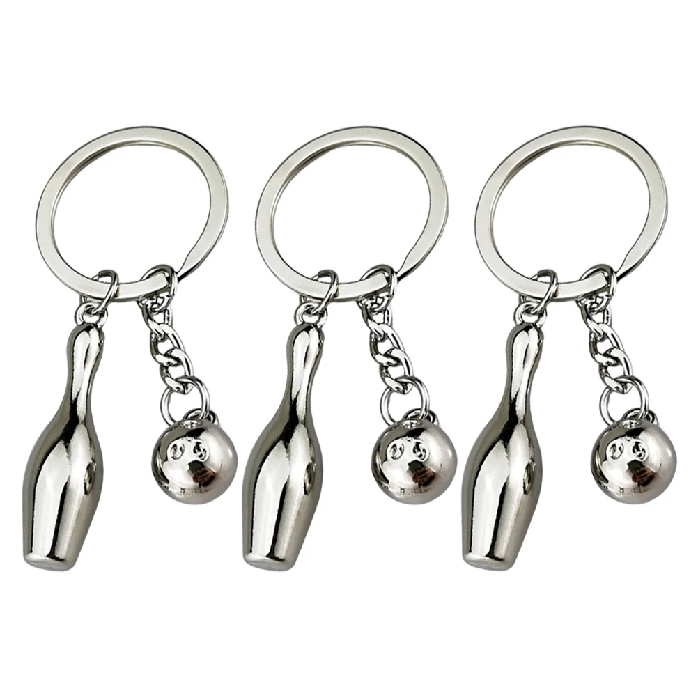 3 Pcs Bowling Keychain Mini Zinc Alloy Sports Decorations Match Keepsakes Hanging Gifts Novelty Souvenirs
3 Pcs Bowling Keychain Mini Zinc Alloy Sports Decorations Match Keepsakes Hanging Gifts Novelty Souvenirs