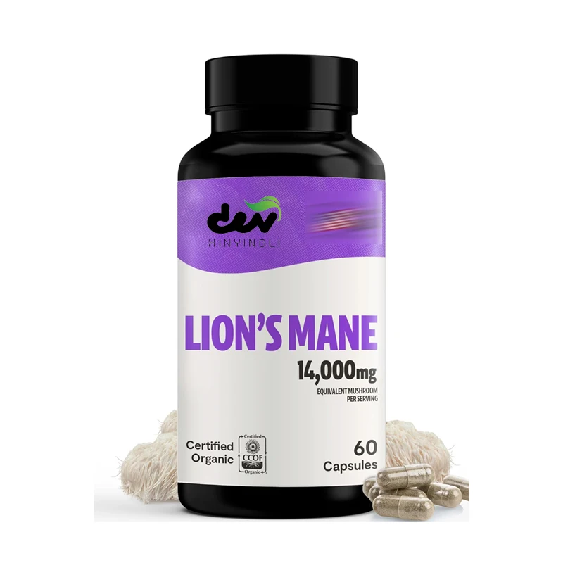 Lion Mane Supplement Capsules 14000 mg - Lion Mane, Highly Effective Extract, 14:1 Organic Mushroom Supplement
Lion Mane Supplement Capsules 14000 mg - Lion Mane, Highly Effective Extract, 14:1 Organic Mushroom Supplement