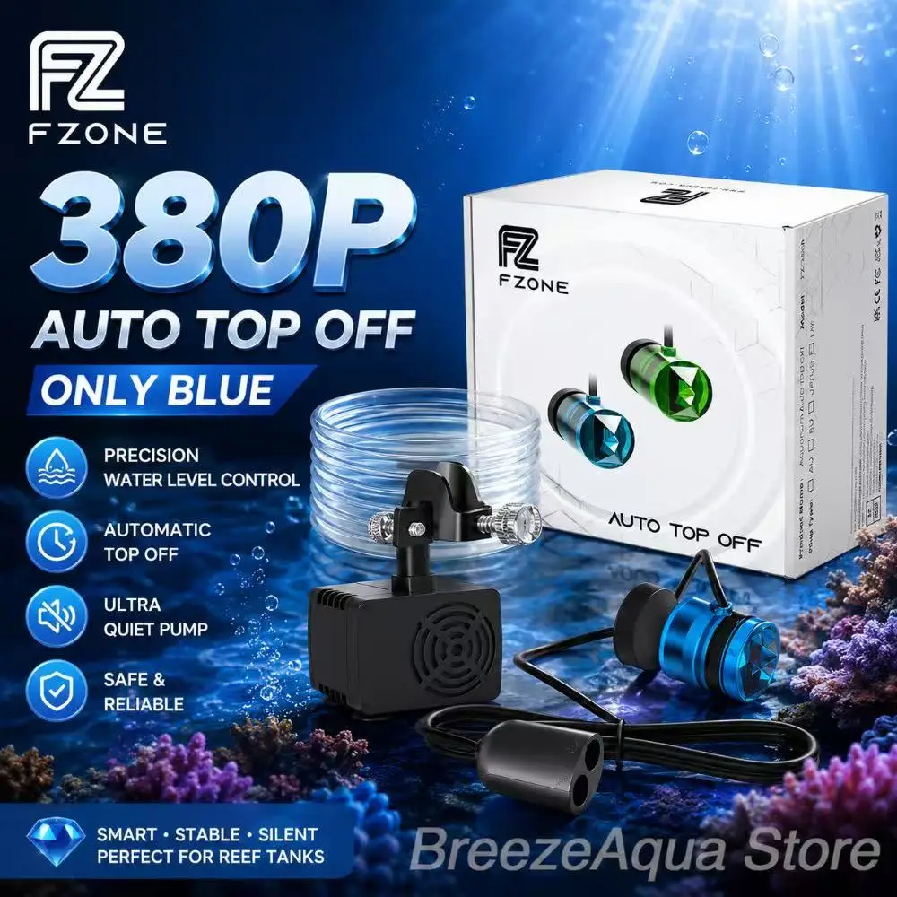 FZONE ATO-380P Auto Top Off System Aquarium Water Refill Pump Smart Automatic Accessory for Fish Tanks Aquariums Set Filter
FZONE ATO-380P Auto Top Off System Aquarium Water Refill Pump Smart Automatic Accessory for Fish Tanks Aquariums Set Filter