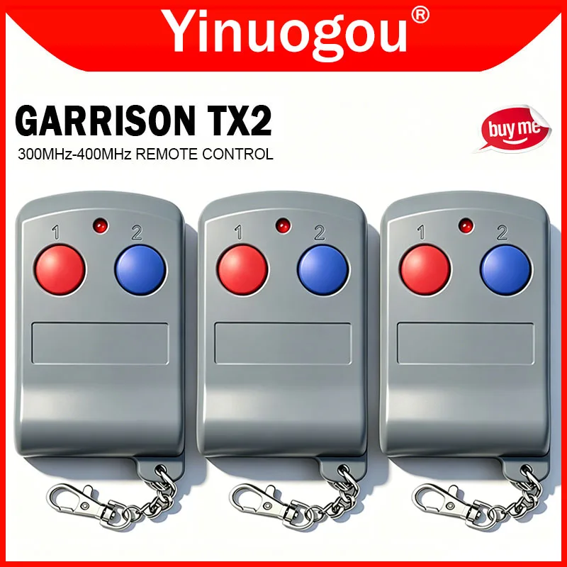 Garrison TX1 TX2 TX3 TX4 TX5 LK-102R2 LK-102RC LK-102RM Electric Gate Remote Control 300MHz-400MHz Garage Door Opener Controller
Garrison TX1 TX2 TX3 TX4 TX5 LK-102R2 LK-102RC LK-102RM Electric Gate Remote Control 300MHz-400MHz Garage Door Opener Controller