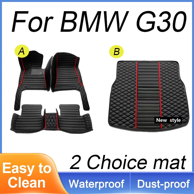 Custom Automotive Car Floor Mats For BMW G30 2020 2021 2022 Auto Luxury Leather Men Women Car Mats Full Coverage
Custom Automotive Car Floor Mats For BMW G30 2020 2021 2022 Auto Luxury Leather Men Women Car Mats Full Coverage
