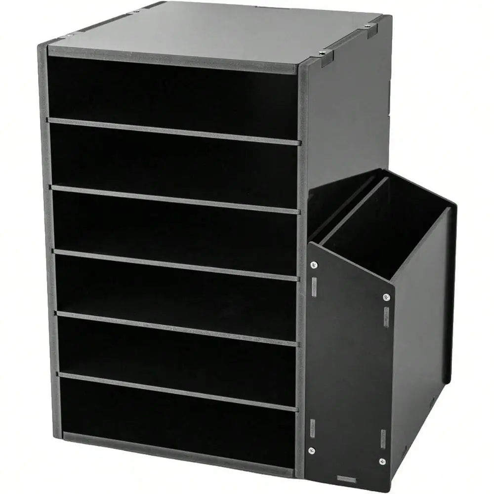 LOYALHEARTDYBTG 6 Compartments Mail Organizer, Mailbox For Classroom, Black Desktop Organizer With Side Cabinet, File Organizer
LOYALHEARTDYBTG 6 Compartments Mail Organizer, Mailbox For Classroom, Black Desktop Organizer With Side Cabinet, File Organizer