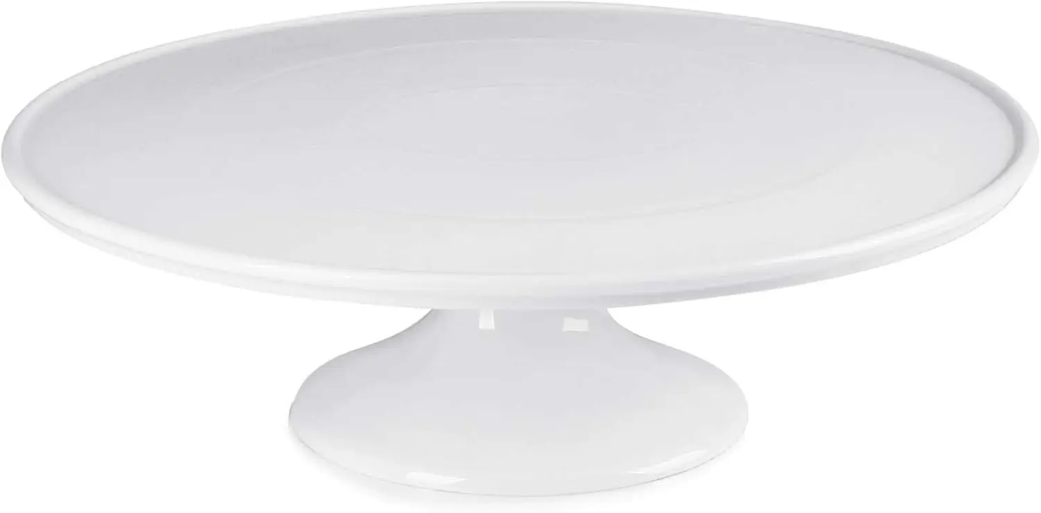 12-Inch Round Porcelain Cake Stand, Elegant White Dessert Display for Celebrations and Parties
12-Inch Round Porcelain Cake Stand, Elegant White Dessert Display for Celebrations and Parties