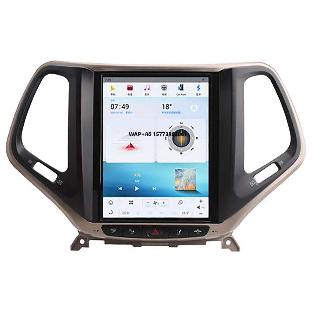 10,4-дюймовая автомагнитола Android с GPS-навигацией, видео и DVD-плеером для Grand Cherokee 2014-2019, Carplay T
10,4-дюймовая автомагнитола Android с GPS-навигацией, видео и DVD-плеером для Grand Cherokee 2014-2019, Carplay T