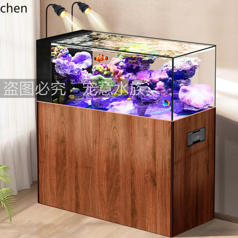 F1 ultra-white glass stream fish tank living room screen partition entrance large floor-to-ceiling aquatic tank
F1 ultra-white glass stream fish tank living room screen partition entrance large floor-to-ceiling aquatic tank