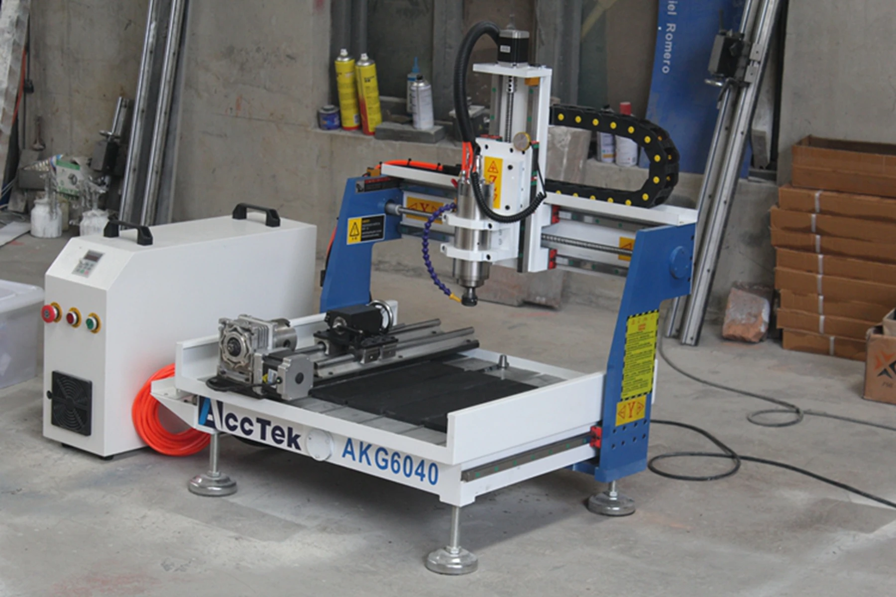 ACCTEK Woodworking Engraving Machines AKG6040/6090/6012 + Rotary General Screw Machine
ACCTEK Woodworking Engraving Machines AKG6040/6090/6012 + Rotary General Screw Machine