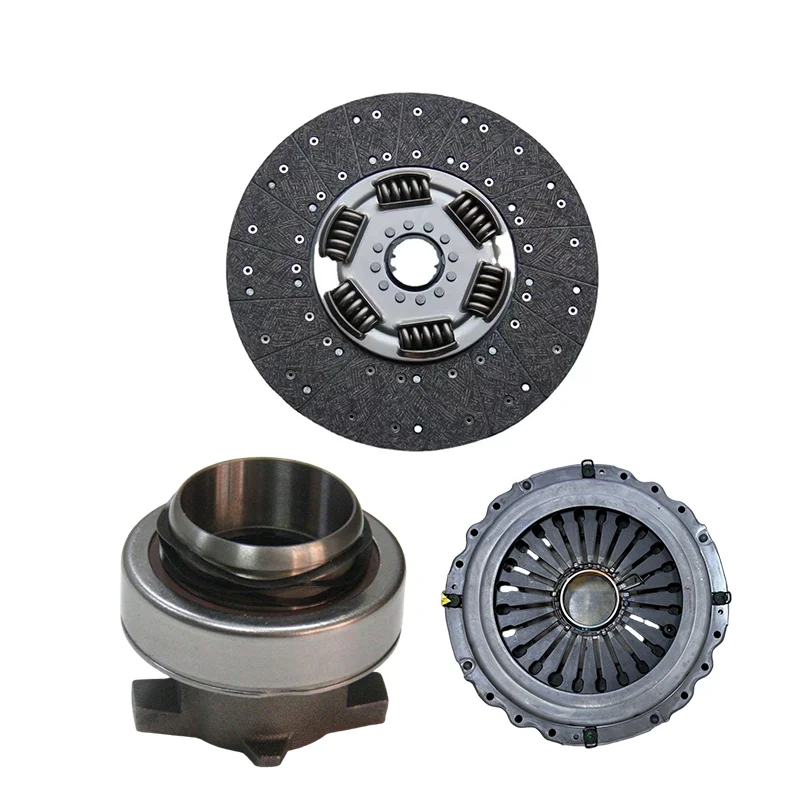 High-Quality Genuine Truck Chassis Transmission System Spare Parts Clutch Assembly 3-Piece Clutch Kit for Shacman Chinese Trucks
High-Quality Genuine Truck Chassis Transmission System Spare Parts Clutch Assembly 3-Piece Clutch Kit for Shacman Chinese Trucks