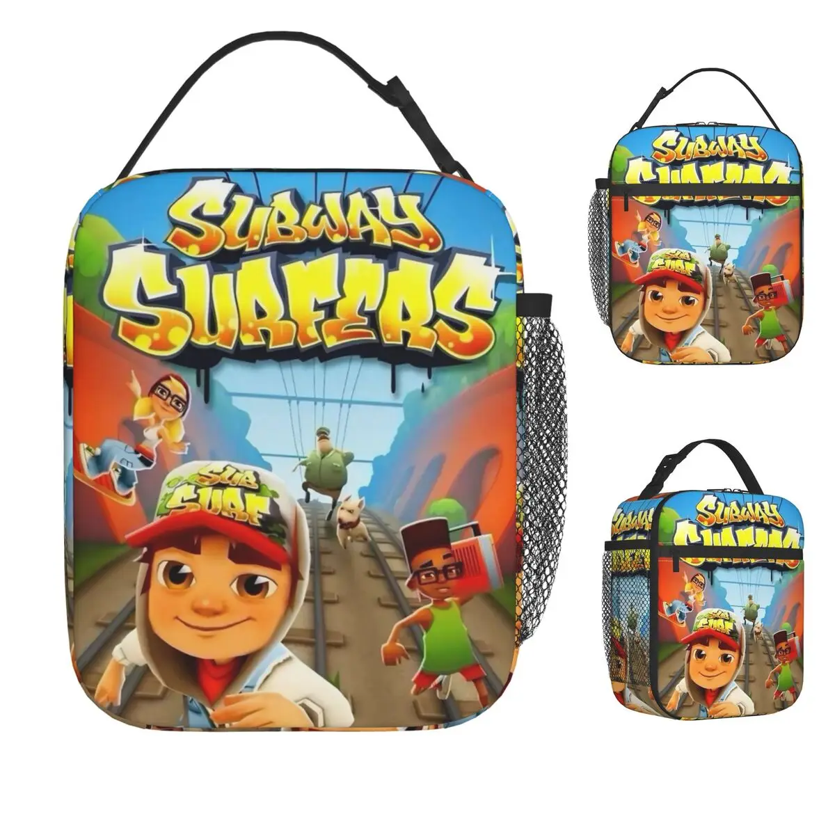 Сумка для обеда Subway Surfers Game Jake для девочек, ланч-бокс в стиле ретро, уличная сумка-холодильник для пикника, портативная термосумка-тоут Оксфорд
Сумка для обеда Subway Surfers Game Jake для девочек, ланч-бокс в стиле ретро, уличная сумка-холодильник для пикника, портативная термосумка-тоут Оксфорд