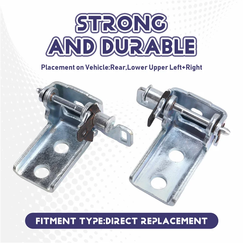 4Pcs Upper&Lower Front Door Hinge 9035EP 9035ER 9035EQ 9035ES For 308 10-15 408 10-13 Door Stoppers L+R
4Pcs Upper&Lower Front Door Hinge 9035EP 9035ER 9035EQ 9035ES For 308 10-15 408 10-13 Door Stoppers L+R