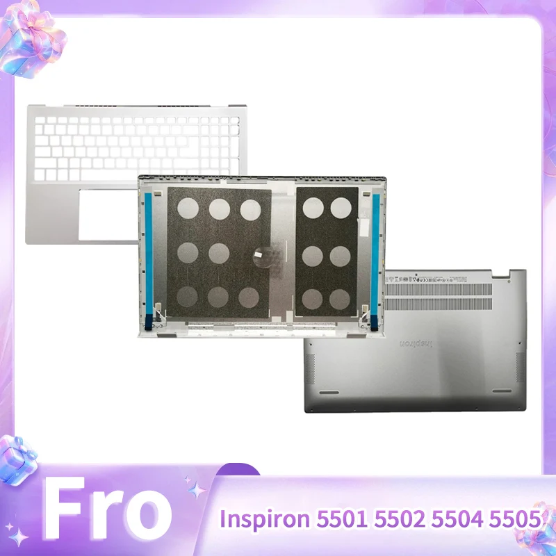 Silver New Laptop Replace Cover For Inspiron 5501 5502 5504 5505 LCD Back Cover Fornt Bezel Palmrest Lower Bottom Case
Silver New Laptop Replace Cover For Inspiron 5501 5502 5504 5505 LCD Back Cover Fornt Bezel Palmrest Lower Bottom Case