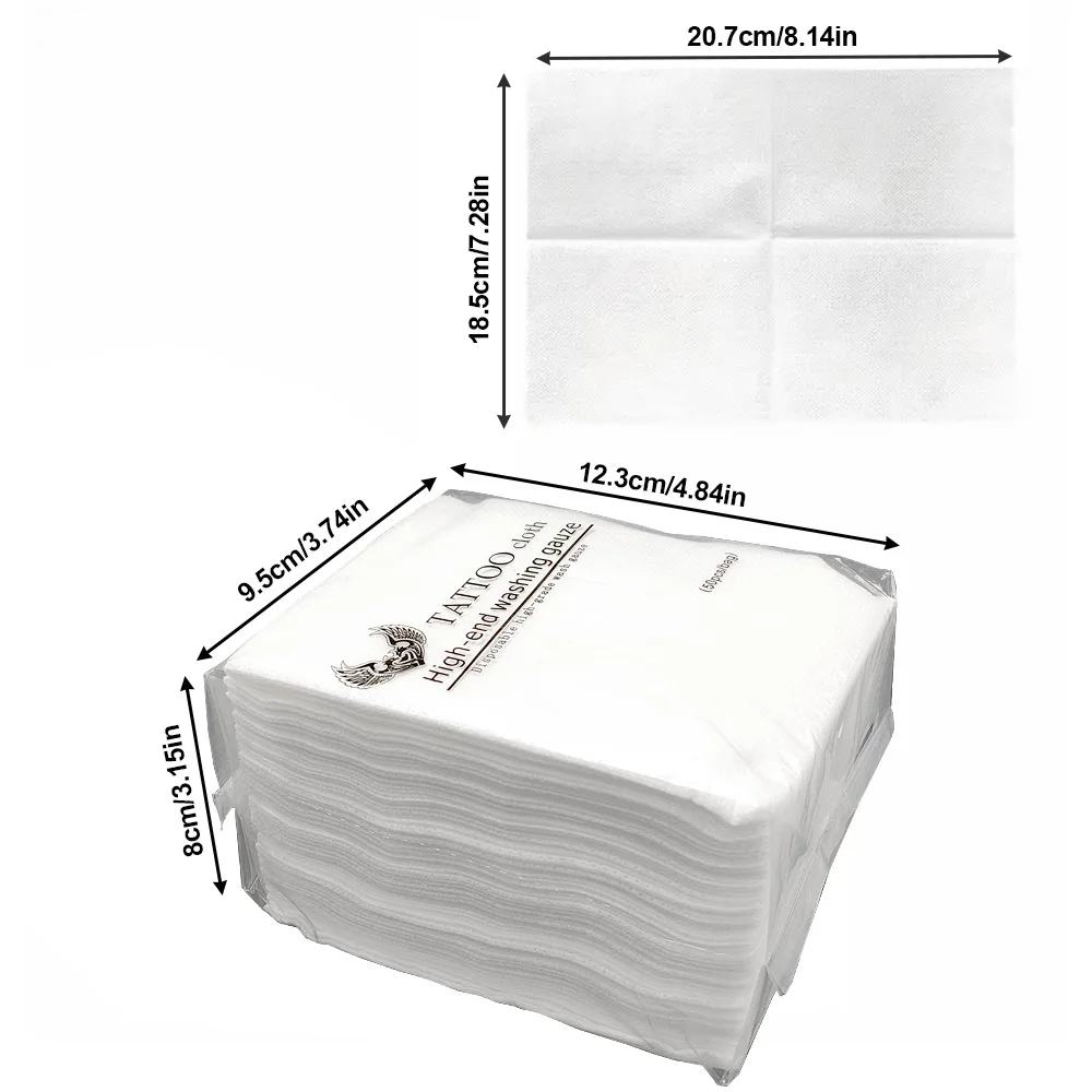 50/pcs Disposable Tattoo Wipe Paper Towel Tissue Non-woven Fabric Body Art Permanent Makeup Tattoo Cleaning Tool Tattoo Supplies
50/pcs Disposable Tattoo Wipe Paper Towel Tissue Non-woven Fabric Body Art Permanent Makeup Tattoo Cleaning Tool Tattoo Supplies