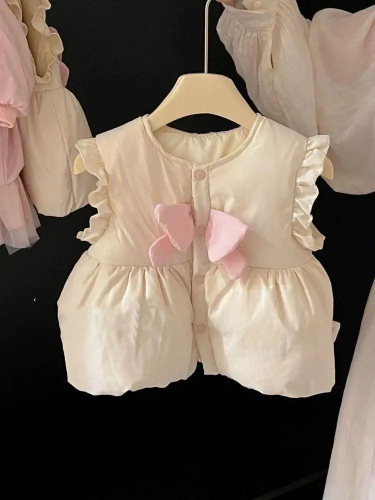 Легкий модный жилет для девочек с милым дизайном кролика, осенне-зимняя верхняя одежда, детский повседневный комплект, V-образный вырез, без...
Легкий модный жилет для девочек с милым дизайном кролика, осенне-зимняя верхняя одежда, детский повседневный комплект, V-образный вырез, без...