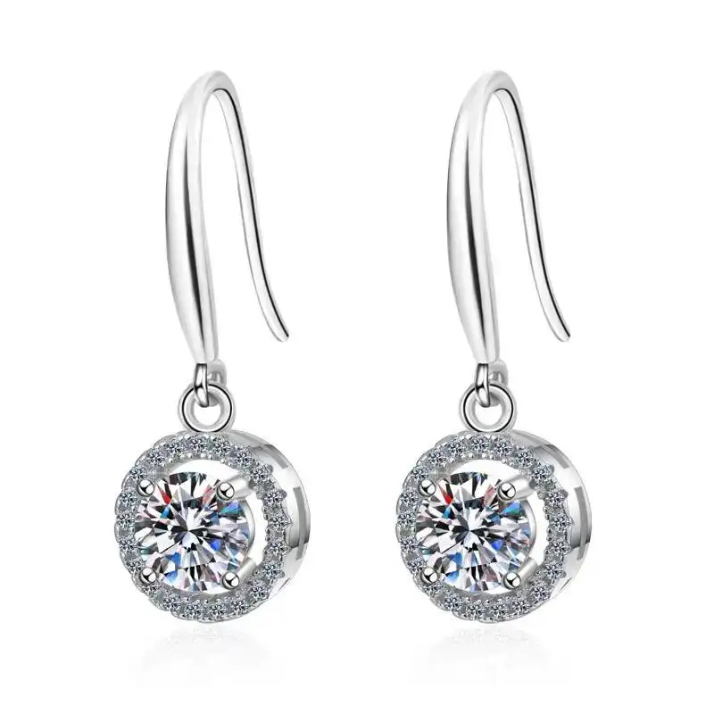 Moissanite Earrings for Women Fashion Stud Earrings Decoration Gemstone Jewelry
Moissanite Earrings for Women Fashion Stud Earrings Decoration Gemstone Jewelry