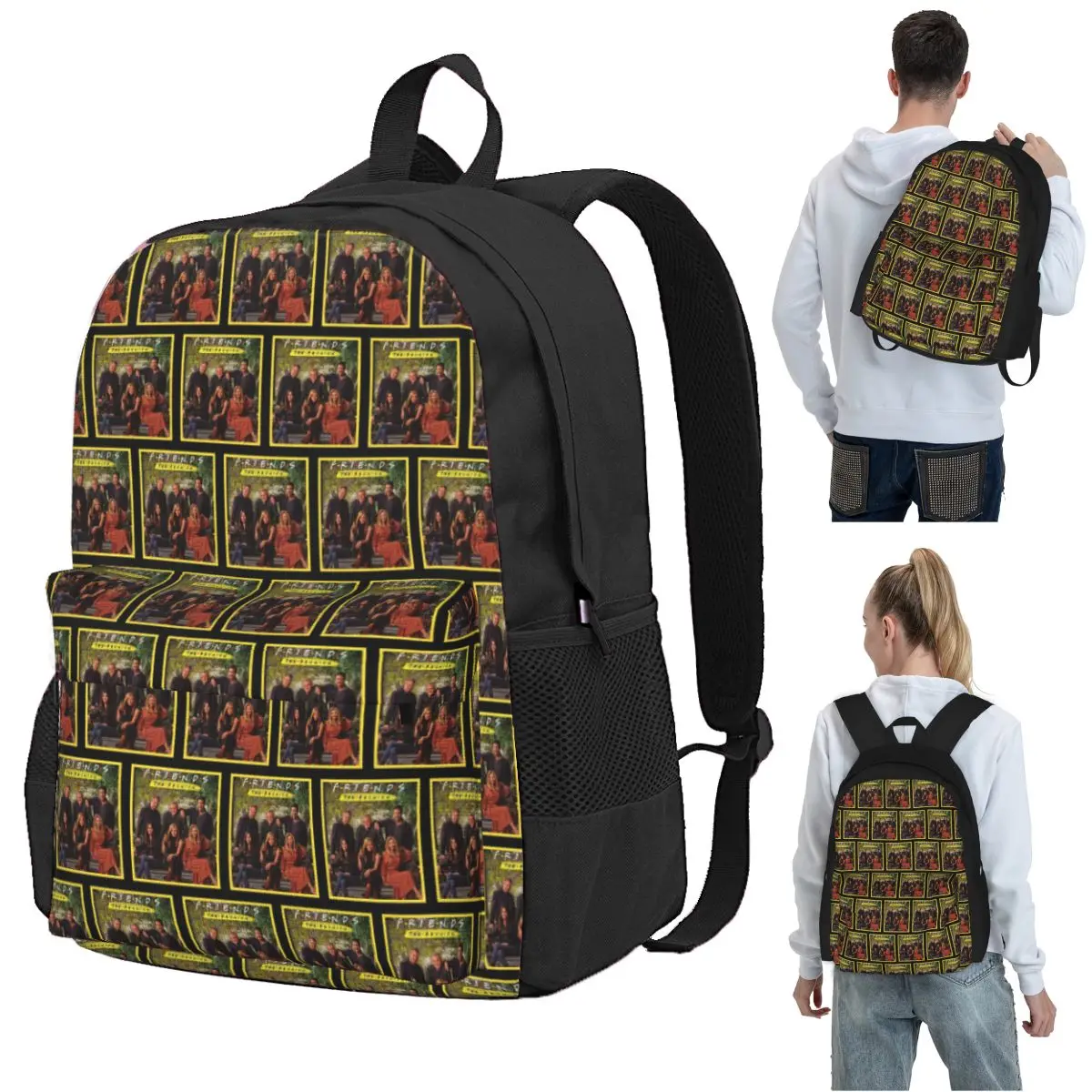 Friends The Reunion Backpack Student BookBag Kids School Bag Computer Shoulder Bags for Boys Girls
Friends The Reunion Backpack Student BookBag Kids School Bag Computer Shoulder Bags for Boys Girls