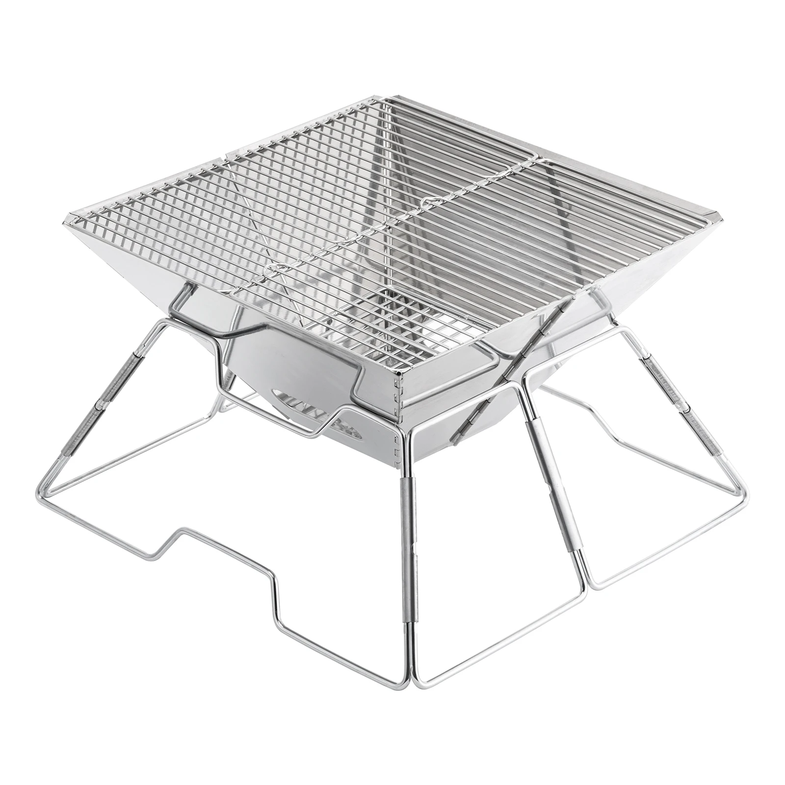 Portable Folding Barbecue Grill Heating Stoves Multifunction Camping BBQ Grill Rack Net Firewood Stove Stainless steel BBQ Grill
Portable Folding Barbecue Grill Heating Stoves Multifunction Camping BBQ Grill Rack Net Firewood Stove Stainless steel BBQ Grill