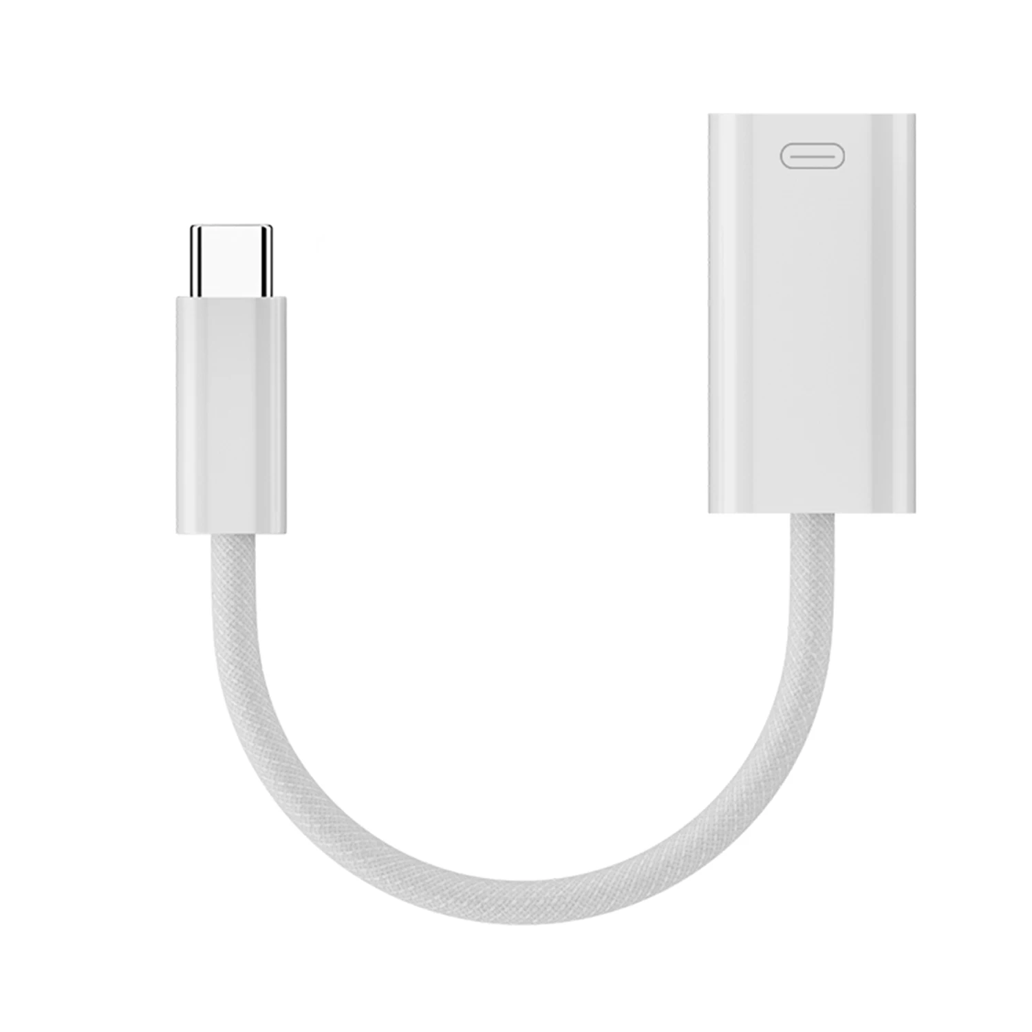 1pc USB Type C Male to 8 Pin Female Adapter Cable Support PD Charging/Data Sync/Audio for iPhone 17/16/15 Series iPad MacBook
1pc USB Type C Male to 8 Pin Female Adapter Cable Support PD Charging/Data Sync/Audio for iPhone 17/16/15 Series iPad MacBook