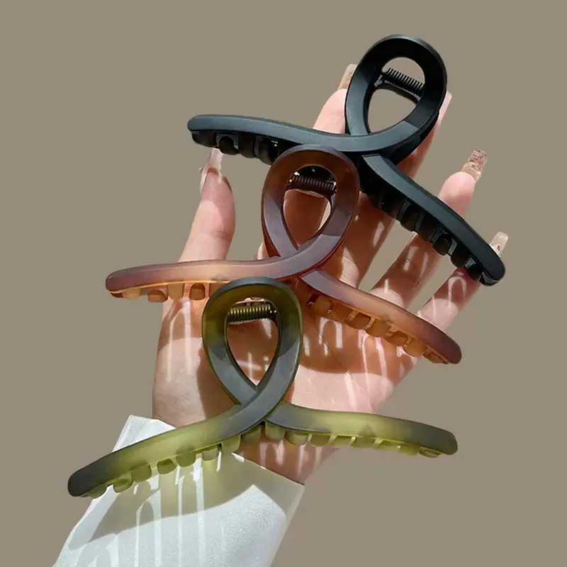 Large Women Hair Clip Cross Matte Hairpin Fashion French Elegant Hairgrips Large Hair Claw Clips Girls Korean Hair Accessories
Large Women Hair Clip Cross Matte Hairpin Fashion French Elegant Hairgrips Large Hair Claw Clips Girls Korean Hair Accessories