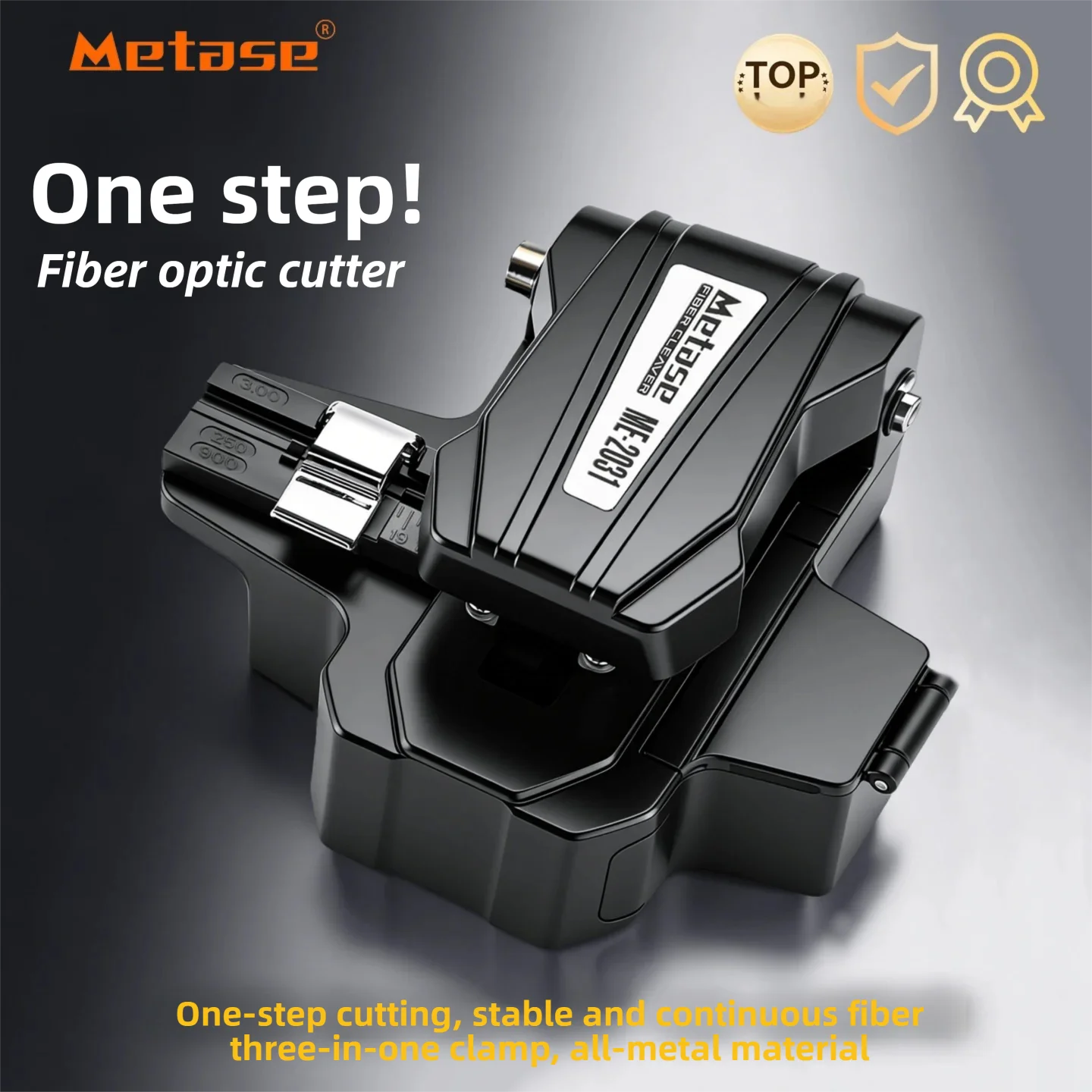 Metase ME-2031/2030 High Precision One-Step Fully Automatic Fiber Optic Cleaver Automatic Return Blade Manual Rotary Blade
Metase ME-2031/2030 High Precision One-Step Fully Automatic Fiber Optic Cleaver Automatic Return Blade Manual Rotary Blade