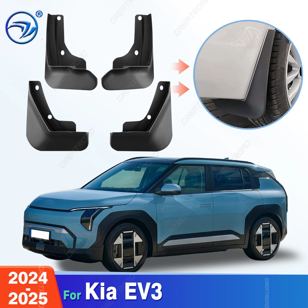 For KIA EV3 2024-2025 Fender Mudflaps Splash Guards Mudguards Mud Flaps car Accessories
For KIA EV3 2024-2025 Fender Mudflaps Splash Guards Mudguards Mud Flaps car Accessories