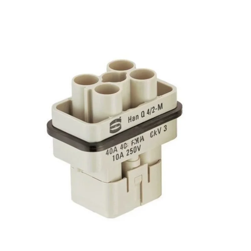 Harting Brand New Original Genuine Connector 09120063141 09120063041 Han Q 4/2-F Q4/2-M 40A High Current Connector
Harting Brand New Original Genuine Connector 09120063141 09120063041 Han Q 4/2-F Q4/2-M 40A High Current Connector