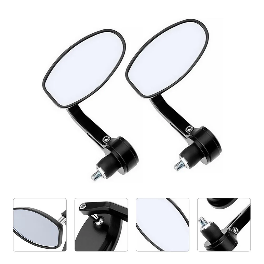 1 Pair Electric Vehicle Rearview Mirror Motorbike Aluminum Bar End Sturdy Safety Side Mirror Motorcycle Handlebar Accessory
1 Pair Electric Vehicle Rearview Mirror Motorbike Aluminum Bar End Sturdy Safety Side Mirror Motorcycle Handlebar Accessory