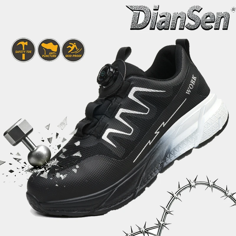 Mens Steel Toe Work Shoes Anti-Puncture Casual Safety Footwear Mens Hiking Boots Sport Work Sneakers Construction Security Boots
Mens Steel Toe Work Shoes Anti-Puncture Casual Safety Footwear Mens Hiking Boots Sport Work Sneakers Construction Security Boots