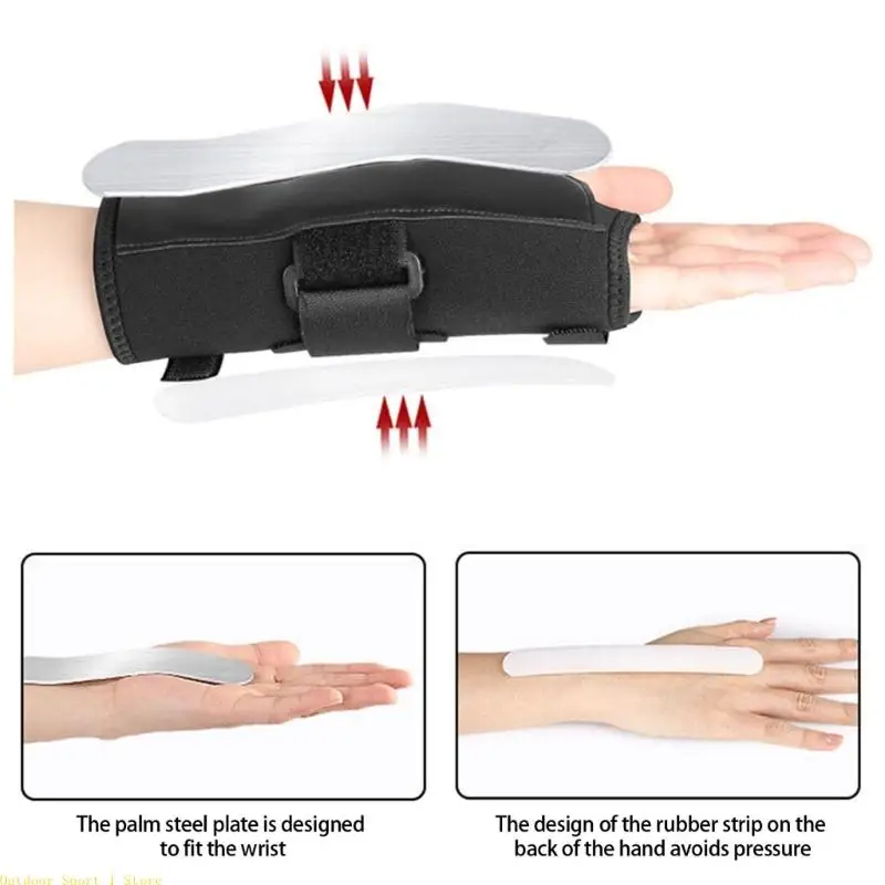 A0KA Day Night Wrist Support Brace for Men Women Light Weight Carpal Tunnel Splint Hand Wrist Support Wrap for Carpal Tunnel
A0KA Day Night Wrist Support Brace for Men Women Light Weight Carpal Tunnel Splint Hand Wrist Support Wrap for Carpal Tunnel
