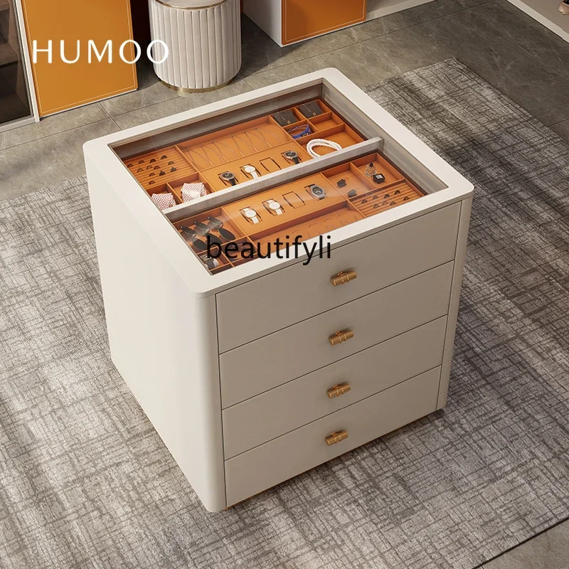 Light luxury cloakroom Nakajima Taiwan modern high-end Nakajima cabinet multi-functional jewelry storage display cabinet
Light luxury cloakroom Nakajima Taiwan modern high-end Nakajima cabinet multi-functional jewelry storage display cabinet