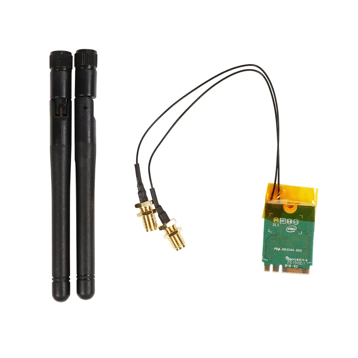 Двухдиапазонная беспроводная карта сети Wi-Fi Intel 8265AC, совместимая с Jetson Nano 4 ГБ
Двухдиапазонная беспроводная карта сети Wi-Fi Intel 8265AC, совместимая с Jetson Nano 4 ГБ