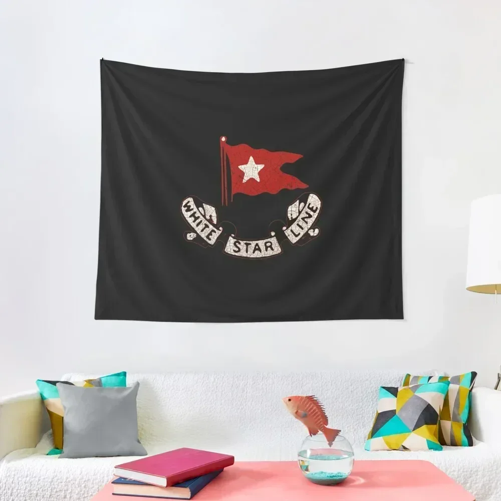 White Star Line T-ShirtWhite Star Line T-Shirt_by Midcenturydave_ Tapestry Wall Coverings Decoration Home Tapestry
White Star Line T-ShirtWhite Star Line T-Shirt_by Midcenturydave_ Tapestry Wall Coverings Decoration Home Tapestry