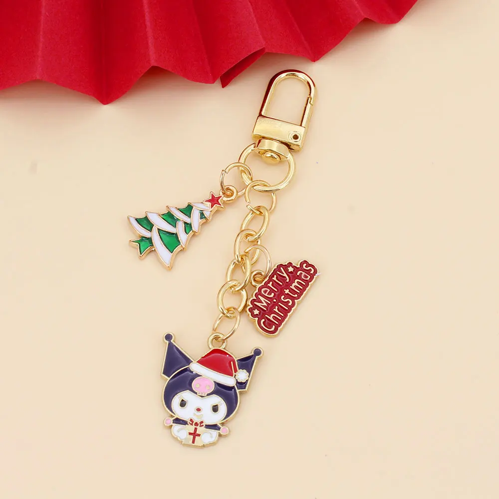 New Christmas Pendant Melody Kuromi Keychain Cute Cartoon Packaging Decoration Children's Gift
New Christmas Pendant Melody Kuromi Keychain Cute Cartoon Packaging Decoration Children's Gift