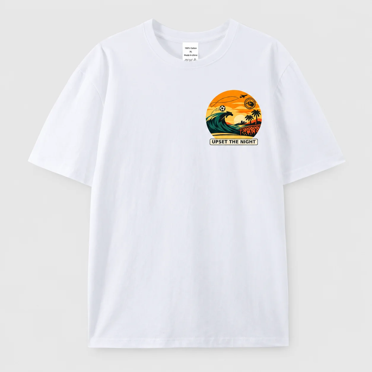 Graphic Printed T-Shirt Soccer Sports Game Elements Top Unisex High Quality Cotton Tee For Summer Fan Sports Outfit
Graphic Printed T-Shirt Soccer Sports Game Elements Top Unisex High Quality Cotton Tee For Summer Fan Sports Outfit