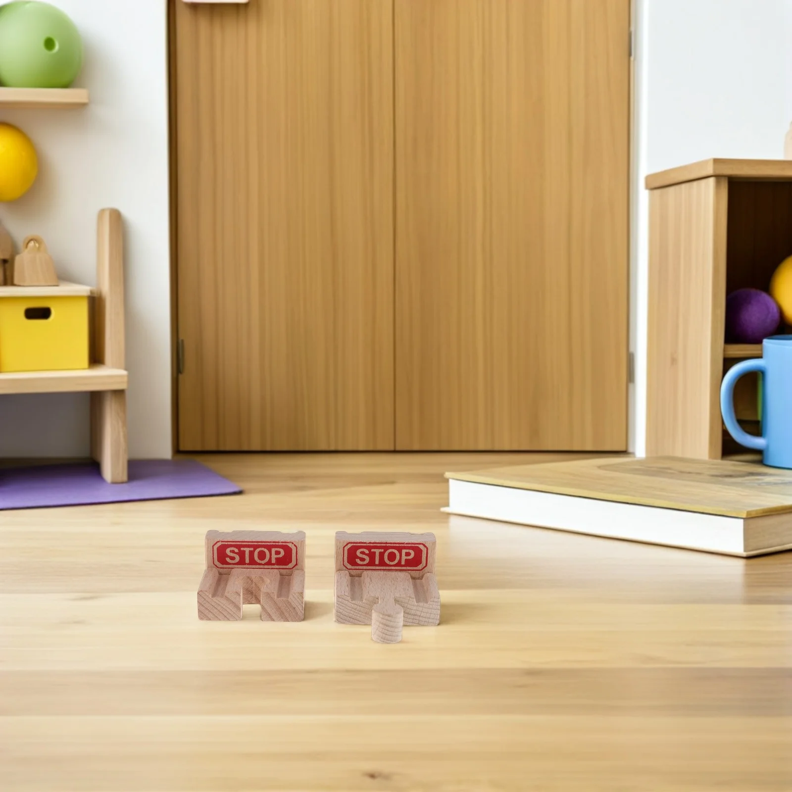 4 Sets Wood Train Track Connector Pieces End Bumper Stopper Railway Stop Attachment Expandable Kids Train Tracks Accessories
4 Sets Wood Train Track Connector Pieces End Bumper Stopper Railway Stop Attachment Expandable Kids Train Tracks Accessories