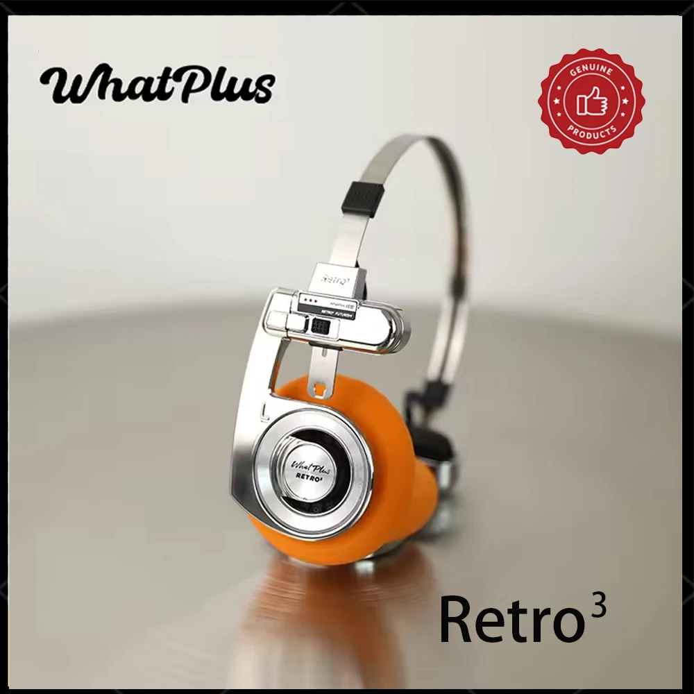 WhatPlus RETRO R3 Bluetooth Earphones Headworn Wireless Portable Small Classic Fashion Headset 40mm Dynamic-unit Headphones
WhatPlus RETRO R3 Bluetooth Earphones Headworn Wireless Portable Small Classic Fashion Headset 40mm Dynamic-unit Headphones