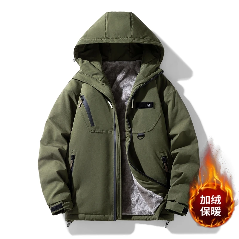Plus Size 8XL Winter Coats for Men Outdoor Windproof Hiking Jacket Korean Fashion with Hood Warm Male Outerwear Casual Thicken
Plus Size 8XL Winter Coats for Men Outdoor Windproof Hiking Jacket Korean Fashion with Hood Warm Male Outerwear Casual Thicken