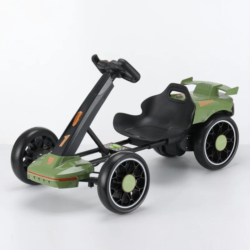 New Electric Racing Go Kart Foldable Design with Remote Control & Music,Foldable,no installation required
New Electric Racing Go Kart Foldable Design with Remote Control & Music,Foldable,no installation required