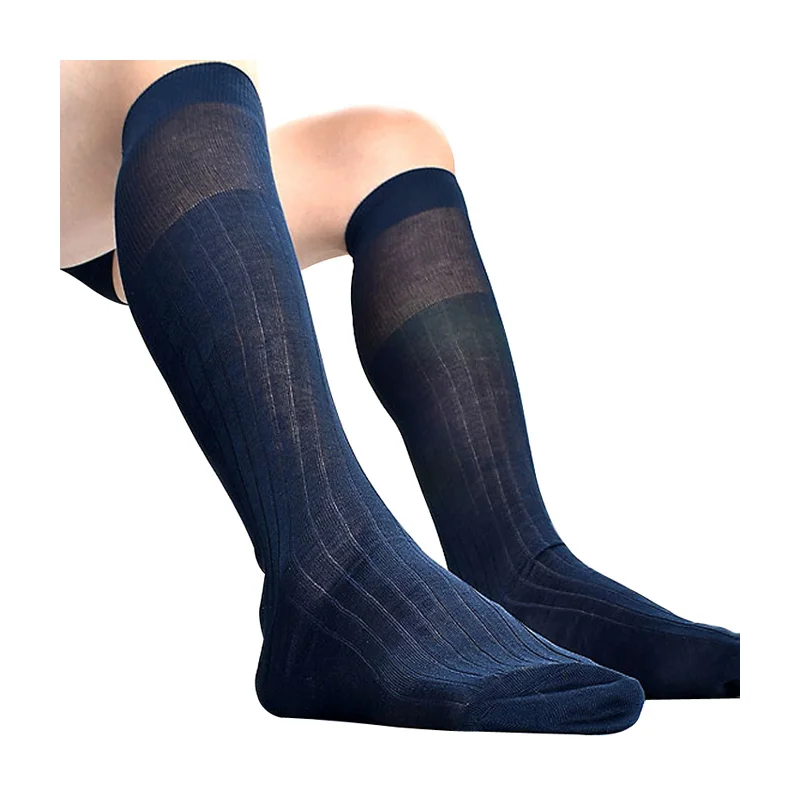 Длинные мужские полосатые носки, хлопковые формальные гольфы, сексуальные мужские деловые чулки, классический модный стиль, кожаная обувь
Длинные мужские полосатые носки, хлопковые формальные гольфы, сексуальные мужские деловые чулки, классический модный стиль, кожаная обувь