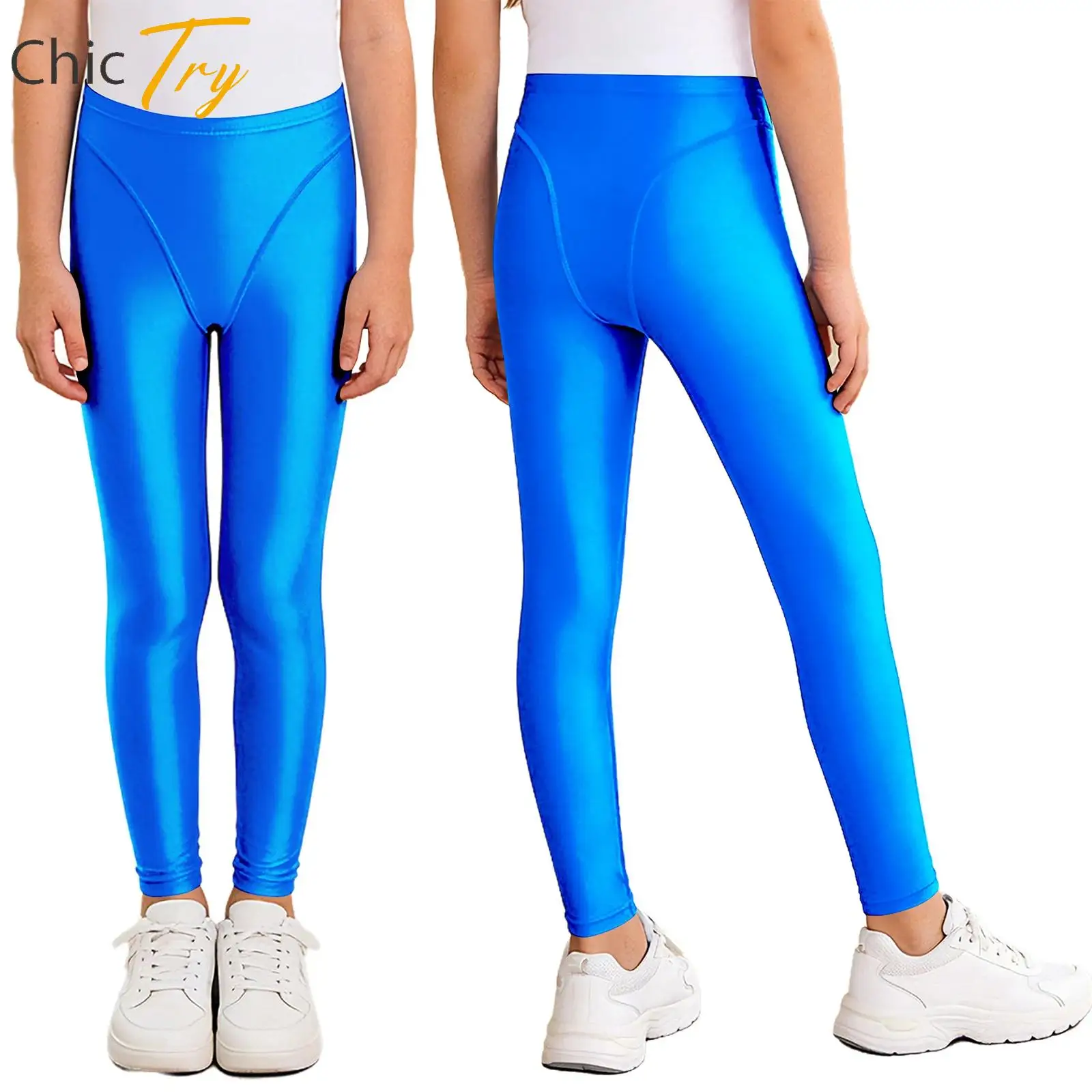 Kids Girls Pants Gym Yoga Sportswear Swimwear Glossy Tight Leggings Elastic Waistband Pants Figure Skating Ballet Dance Costume
Kids Girls Pants Gym Yoga Sportswear Swimwear Glossy Tight Leggings Elastic Waistband Pants Figure Skating Ballet Dance Costume